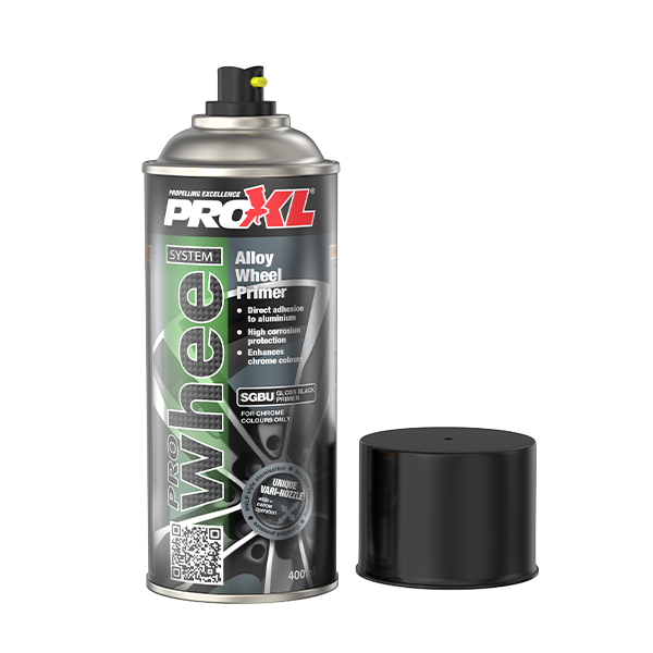PROXL ALLOY WHEEL PRIMER AEROSOL – GLOSS BLACK Product Image