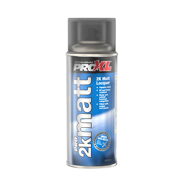 PROXL PRO2KMATT CLEAR COAT LACQUER AEROSOL (400ML)