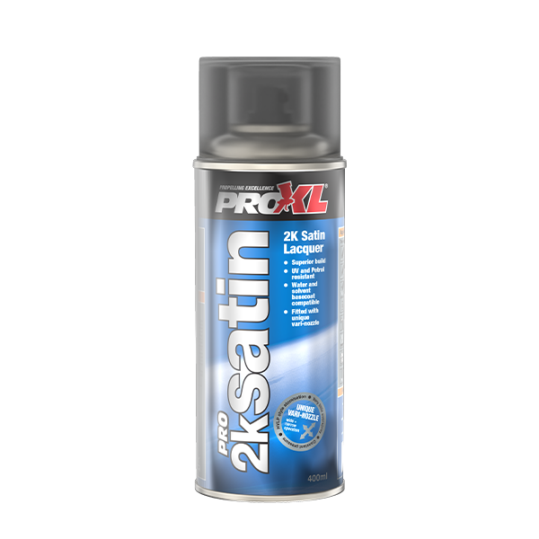 PROXL PRO2KSATIN CLEAR COAT LACQUER AEROSOL (400ML)