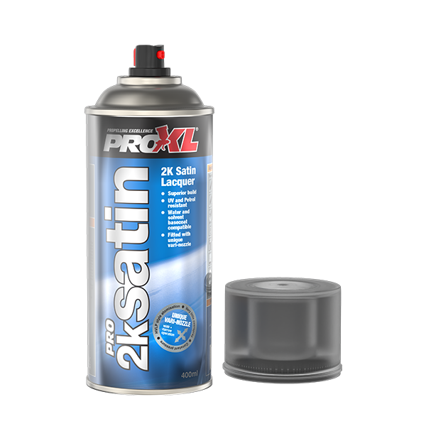 PROXL PRO2KSATIN CLEAR COAT LACQUER AEROSOL (400ML)